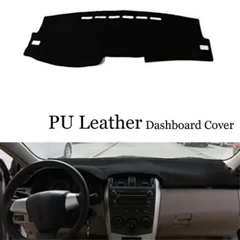 

For Toyota Corolla 2006-2013 Dashboard Console Cover Leather Protector Sunshield Pad