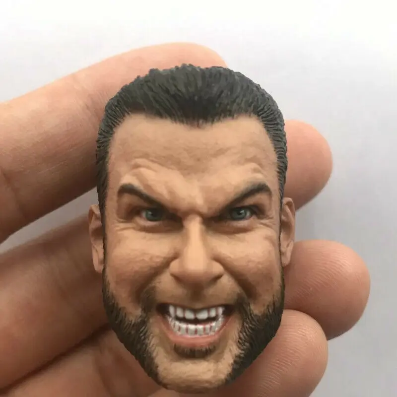На заказ 1/6 саблезуб Victor Creed голова скульптура Росомаха X-MAN лиев шрайбер резная