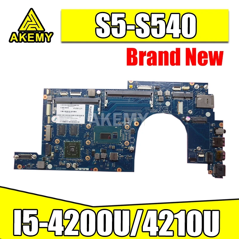 LA-A171P For Lenovo Thinkpad S540 S5-S540 notebook motherboard CPU i5 4200U/4210U GPU HD8670M 2G DDR3 100% test work | Компьютеры и