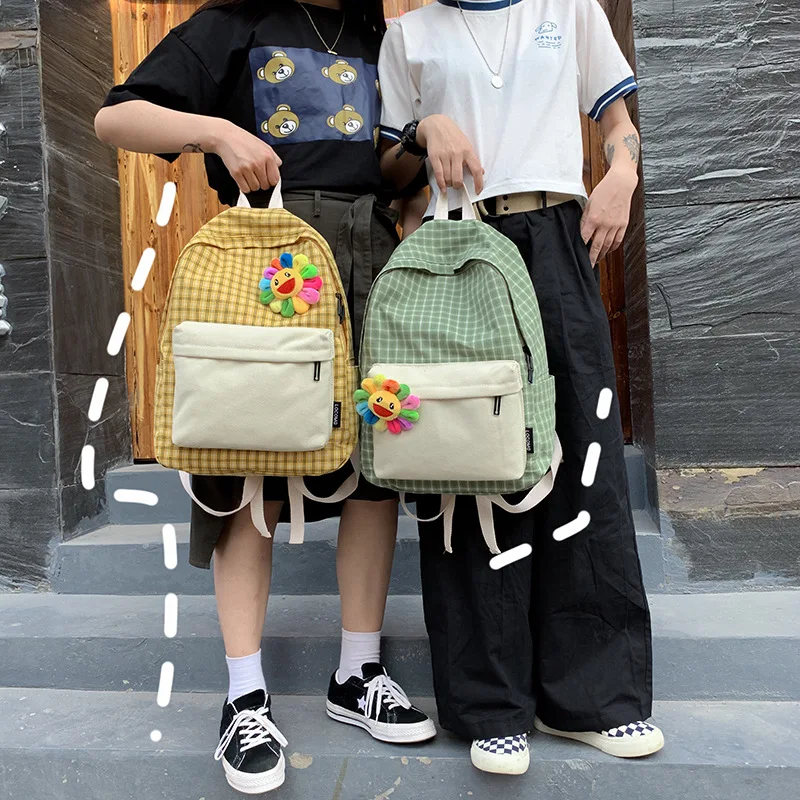 

Women Backpack Diamonds Over-Shoulder-Bags Punk-Style Teenage-Girls Camouflage-Pattern