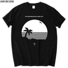 Мужская забавная вытертая футболка с изображением подарка, домашняя пляжная Мужская футболка с альбомом, Мужская футболка с принтом, хлопковая Футболка sbz5637