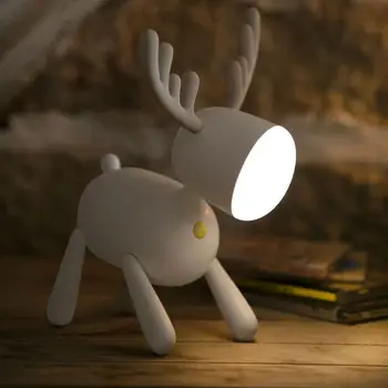 

Night Light Bean Sprout Touch Switch Desk Light Music Stand Book Lamp Baby Stroller Flexible Hand Lamp Adjustable Portable