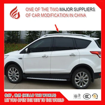 

High quality Aluminium alloy screw install car side rail bar roof rack for Kuga escape 2013 2014 2015 2016 2017 2018