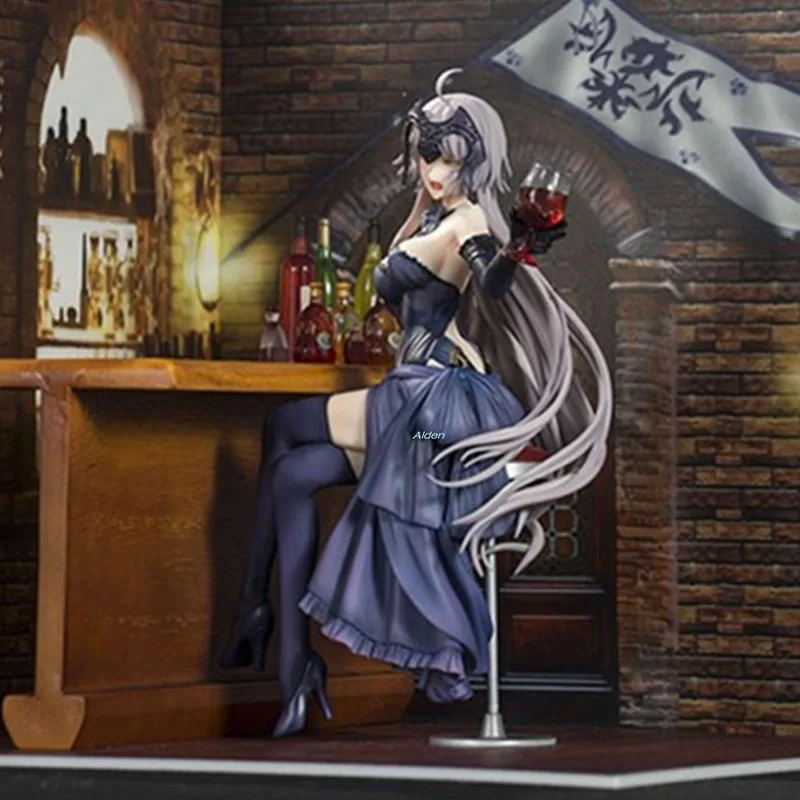 " Fate Statue Fate/большой заказ бюст Мститель Alter Jeanne d Arc Смола белый узор Коллекционная модель игрушечная коробка 20 см Z2748