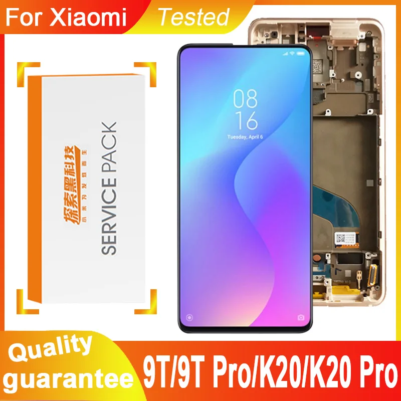 Дисплей с сенсорным экраном и дигитайзером в сборе для Xiaomi Mi 9T Pro Redmi K20 100%