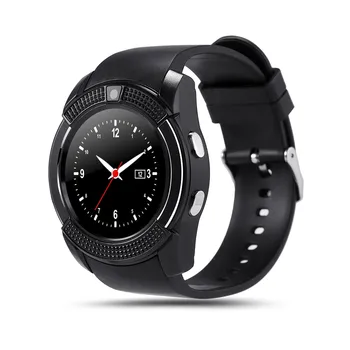 

V8 Children Adult Card Music Sports Smart Call Watch Touch Screen Phone Step Counter Bluetooth Information Reminder Smart Watch