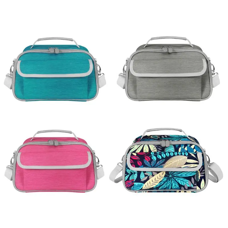 Travel Portable Handbags with Pockets Carrying Case Cover Storage Box Shulder Bag for Cricut Joy Machine and Accessories