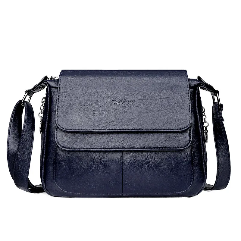 Новые MS сумки через плечо для женщин Роскошные сумки женские сумки дизайнерские серые женские сумки через плечо сумки для женщин bolso mujer - Цвет: Blue