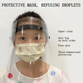 

High Quality Splash-proof Dust-proof Mask Head-mounted Transparent Protect Mask Rotatable Protective Face Mask Full Face Masks