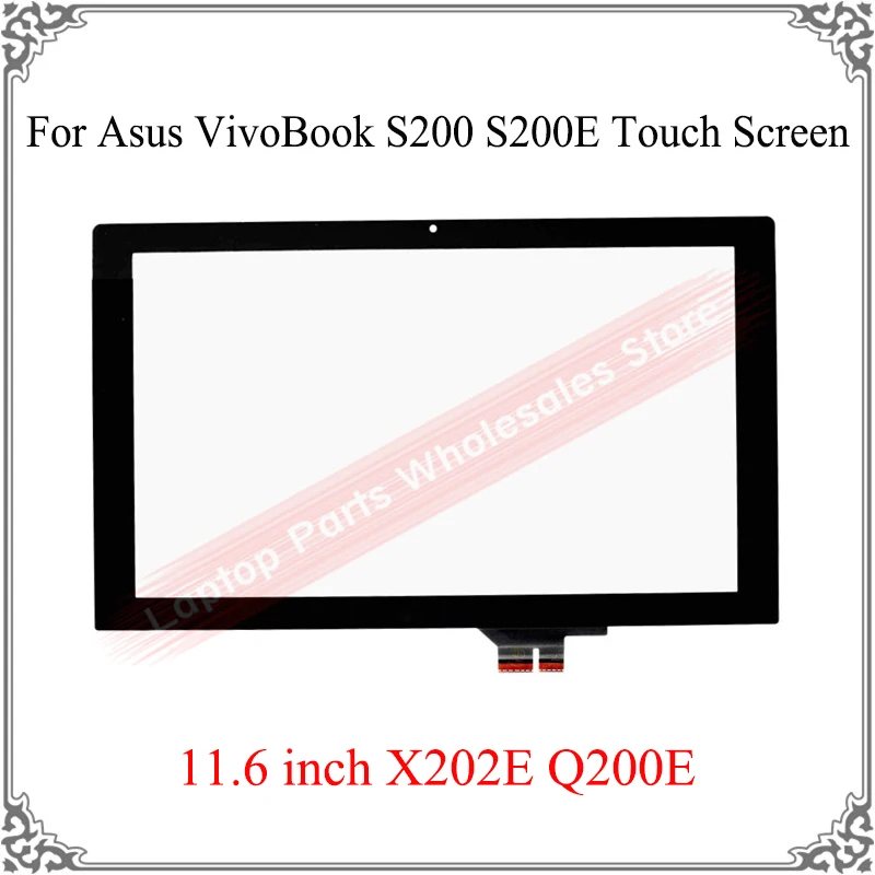 Стеклянная панель сенсорного экрана для Asus VivoBook S200 S200E X202E Q200E 11 6 дюйма сенсорный