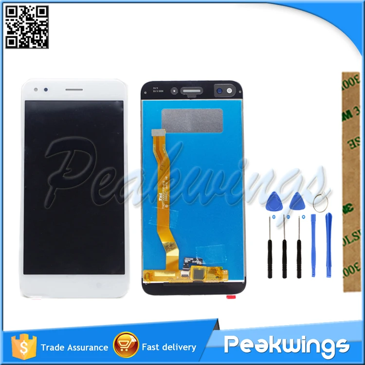 Дисплей для Huawei P9 Lite Мини ЖК дисплей SLA L02 TL00 экран с сенсорным сенсором в сборе Y6 Pro