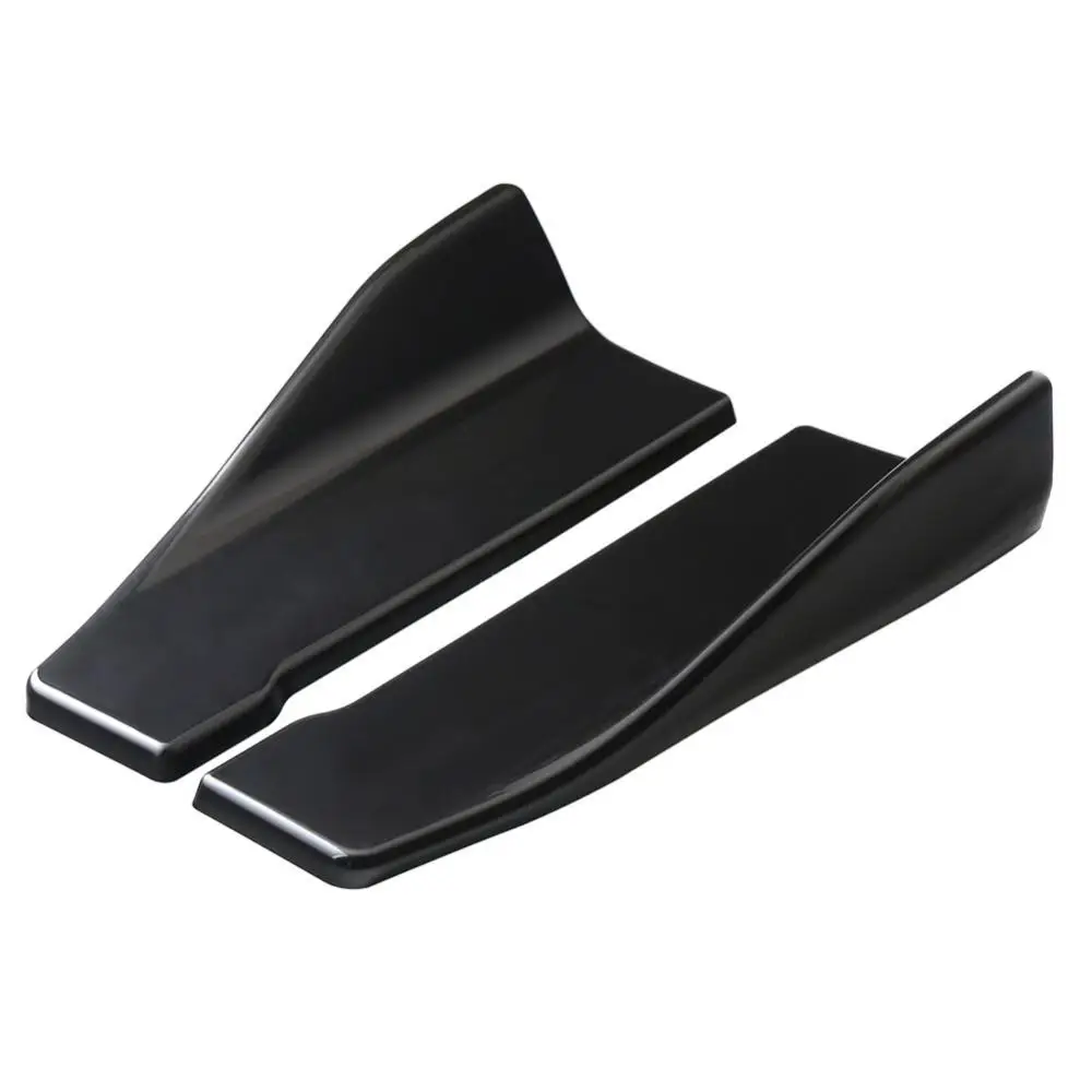 2PcsUniversalCarAutoBodySideSkirtRockerSplittersDiffuser