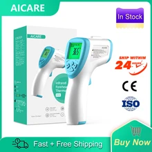 Aicare infravermelho testa corpo digital termômetro sem contato termômetro temperatura médica febre medida ferramenta para adultos do bebê