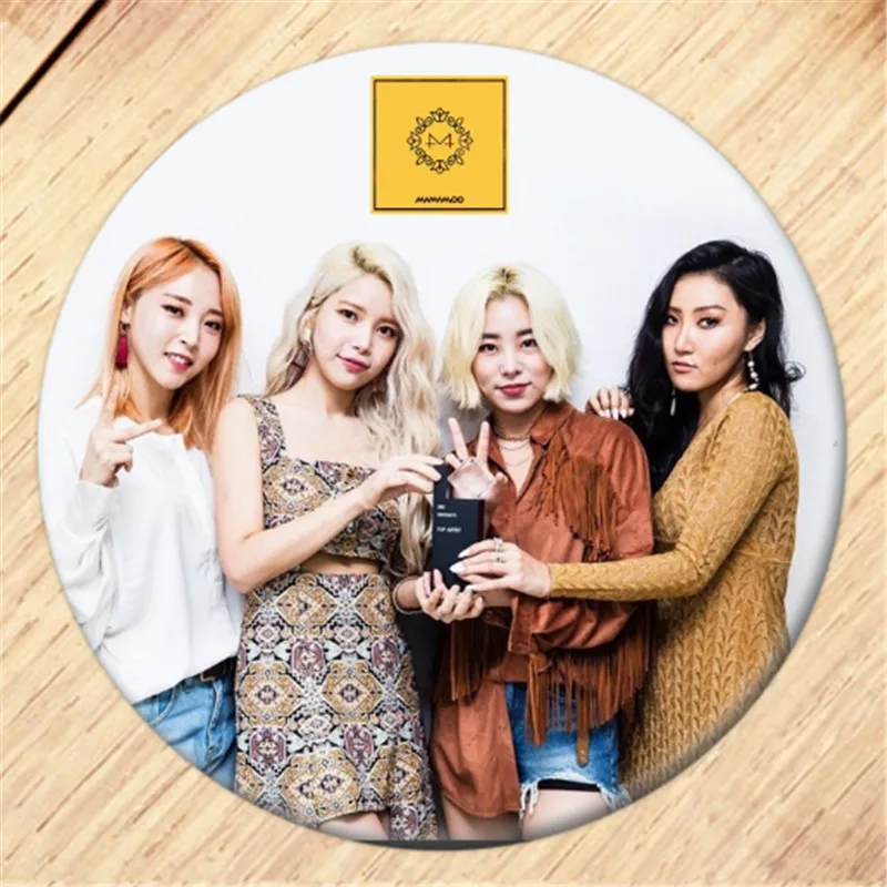 Kpop MAMAMOO брошь значки для одежды украшение для рюкзака ювелирные изделия B055 - Окраска металла: 7