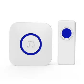 

Home Security Welcome Wireless Doorbell Smart Chimes Doorbell Alarm Waterproof Touch Button Electric Supply ACEHE