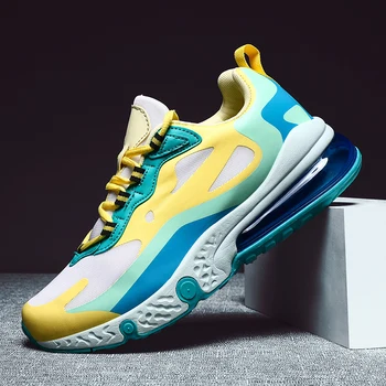 

Spring Men Running Shoes Unisex Sneakers Breathable Multicolor Fashion Air Cushion Trainers Male Athletic Outdoor Sports Shoes