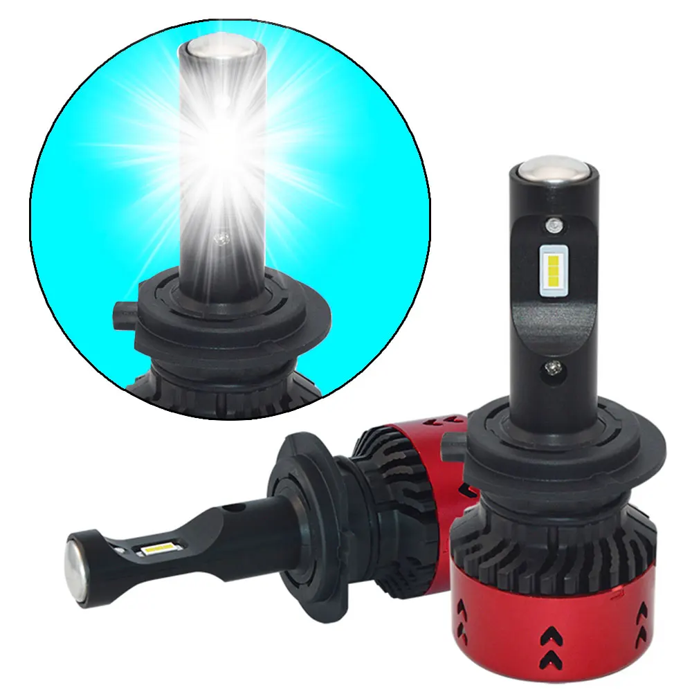 

Ampoule Led Headlight H4 H7 H8/H9/H11 HB4/9006 HB3/9005 H1 Car Headlamp Light 6000k White Color 8400ml 24V 70W Auto Accessroies