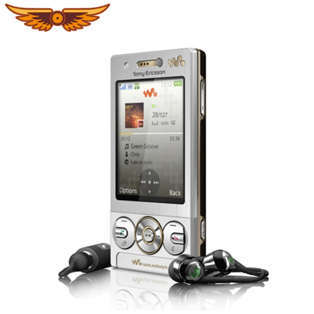 W705 Оригинальный разблокированный sony Ericsson FM радио Bluetooth GSM Восстановленный