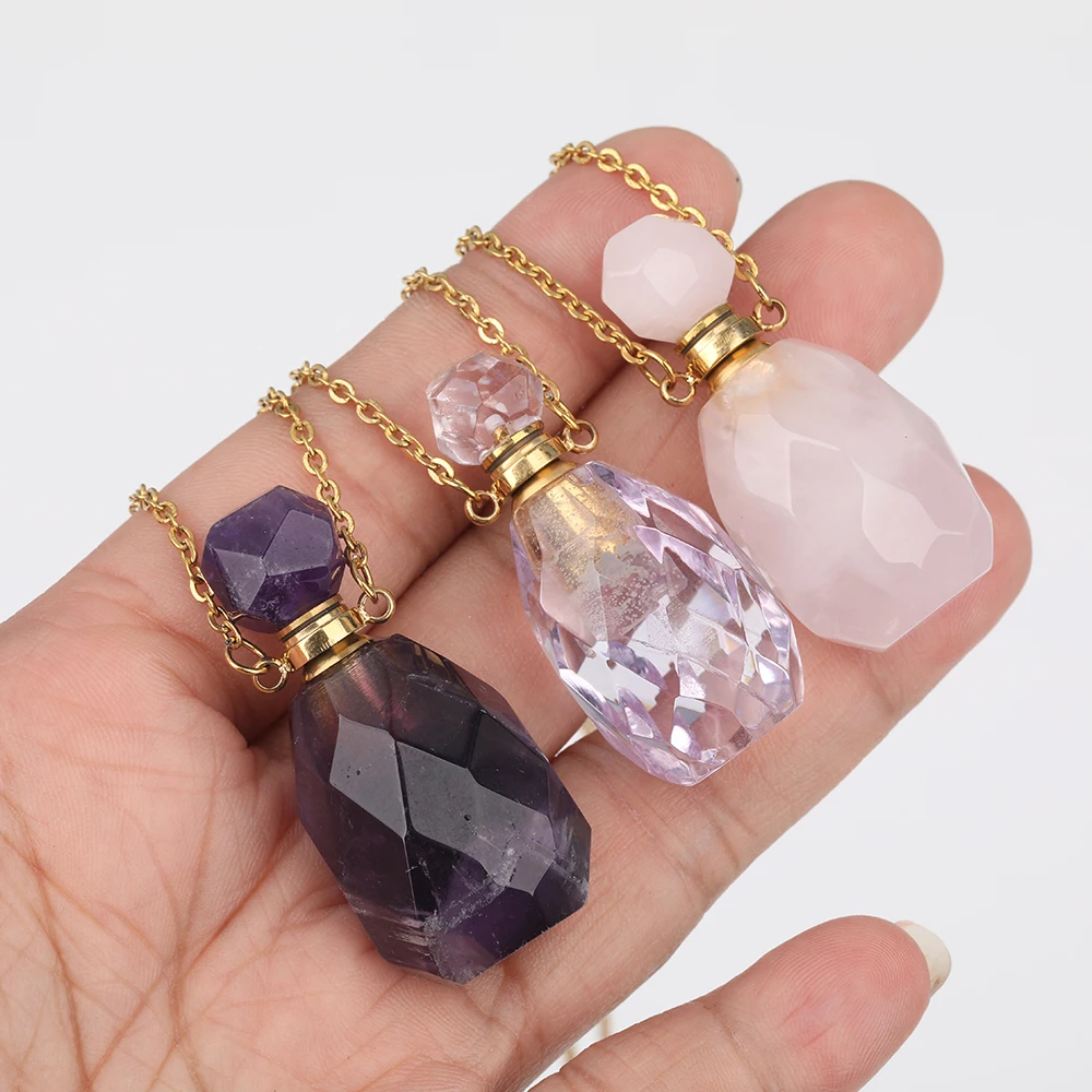 Женское Ожерелье из натурального кварца|Цепочки| |