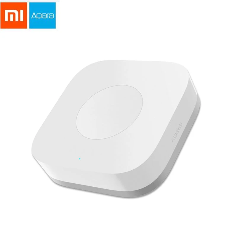 Умный настенный светильник Xiaomi Aqara, беспроводной переключатель Zigbee, нейтральный провод, светильник с нулевой линией, с помощью приложения для телефона - Цвет: Wireless Switch