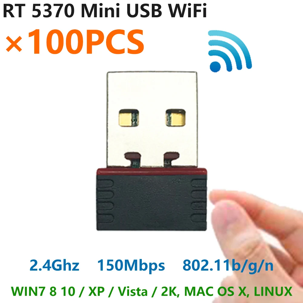 Мини USB WiFi с чипом Ralink RT5370 150 Мбит/с 2 4 ГГц IEEE 802.11b/g/n стандарт USB2.0 беспроводной