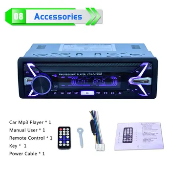 

Universal Detachable Panel Bluetooth Car MP3 Player D4785 Car Stereo Audio Player Remote control USB / SD / MMC card reader