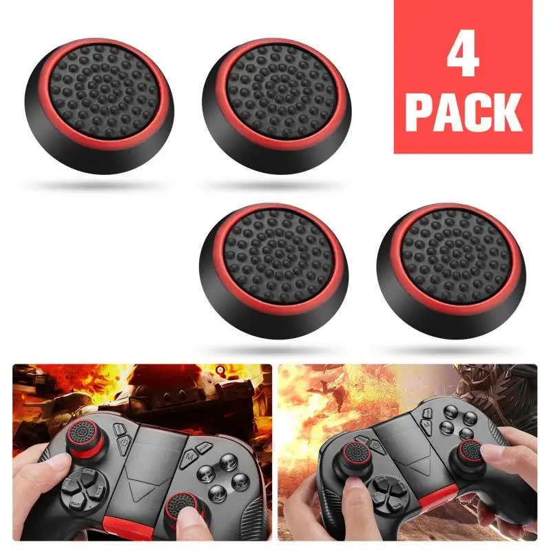 

New 4/10PCS Anti Skid Game Controller Joystick Button Caps Gamepad Control Button Caps Protects Controller For PS4/PS3/XBOX ONE