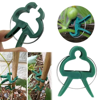 

Garden Plant Clip Plant Climbing Wall Self-Adhesive Fastener Tied Fixture Vines Fixture Wall Sticky Hook Holder Garden Supplies
