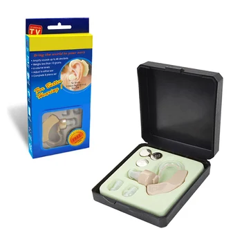 

Original Cyber Sonic BTE Hearing Aid Personal Sound Amplifier Ear hearing aids for the elderly TV Hearing device Drop Shipping
