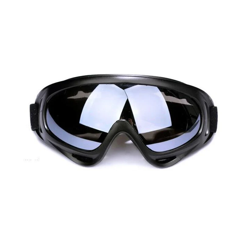 1 шт. зимние ветрозащитные лыжные очки защитные очки для занятий спортом на улице cs очки лыжные защитные очки UV400 пылезащитные мото велосипедные солнцезащитные очки - Цвет: black-gray