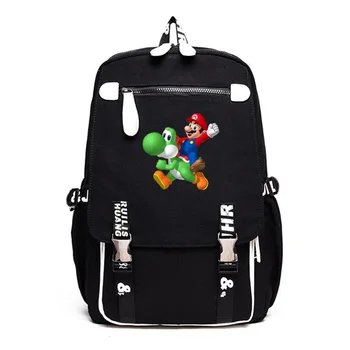

Cartoon Super Mario Backpacks Laptop Backpacks For Teenager Unisex SchoolBags Casual Bagpack Male Mochila Mochilas Escolar
