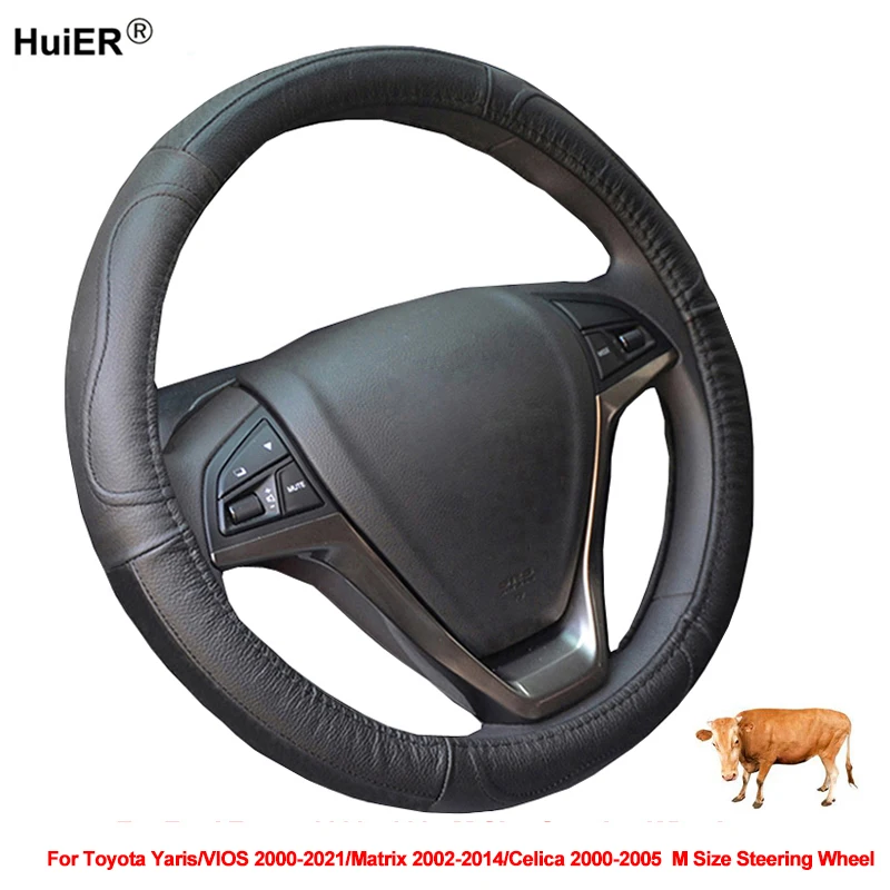 FITS TOYOTA SOARER Z30  BROWN ITALIAN LEATHER STEERING WHEEL COVER NEW 1989-2000 