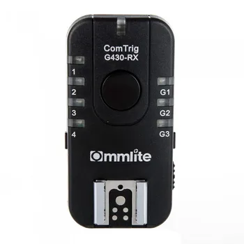 

Commlite Camera Flash Accessories ComTrig G430 Multi-functional Grouping Flash Trigger Receiver