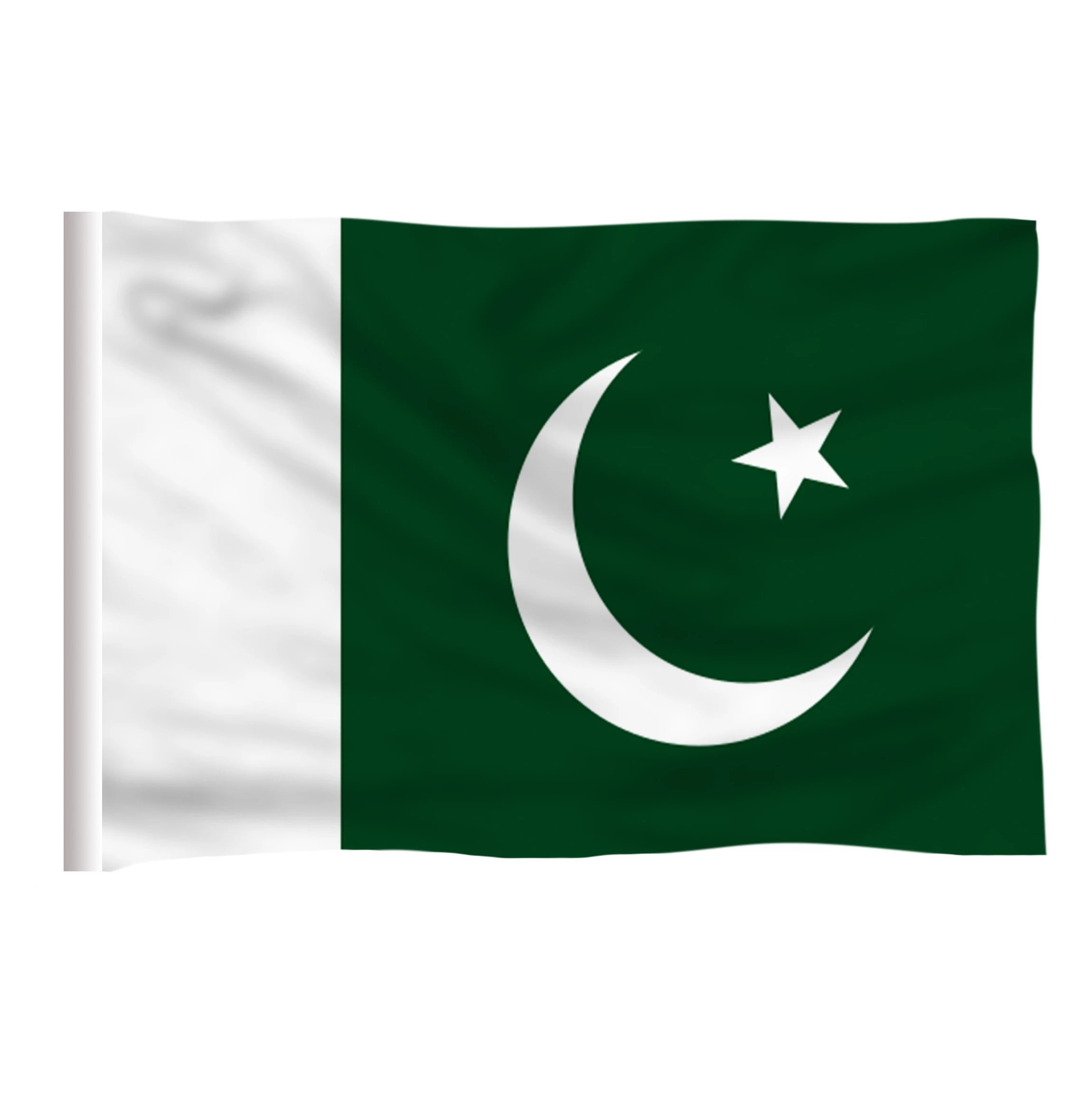 Флаги из полиэстера 5*3 фута 150*90 см 2017|pakistan flag|polyester flagflags polyester |