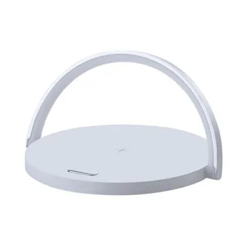 

Dimmable LED Night Lamp With Qi Wireless Charging USB Powered Touch Control Table Lamp For Bedroom/Study/Office