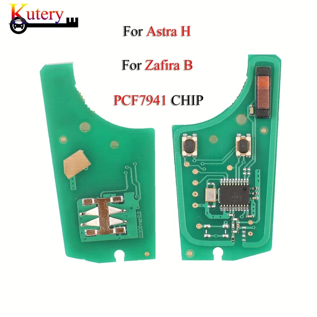 Jingyuqin Fernbedienung Auto Schlüssel platine Für Opel/Vauxhall Astra H Zafira  B Corsa D Vectra C Signium ID46 PCF7941 7946 Chip 433MHz - AliExpress