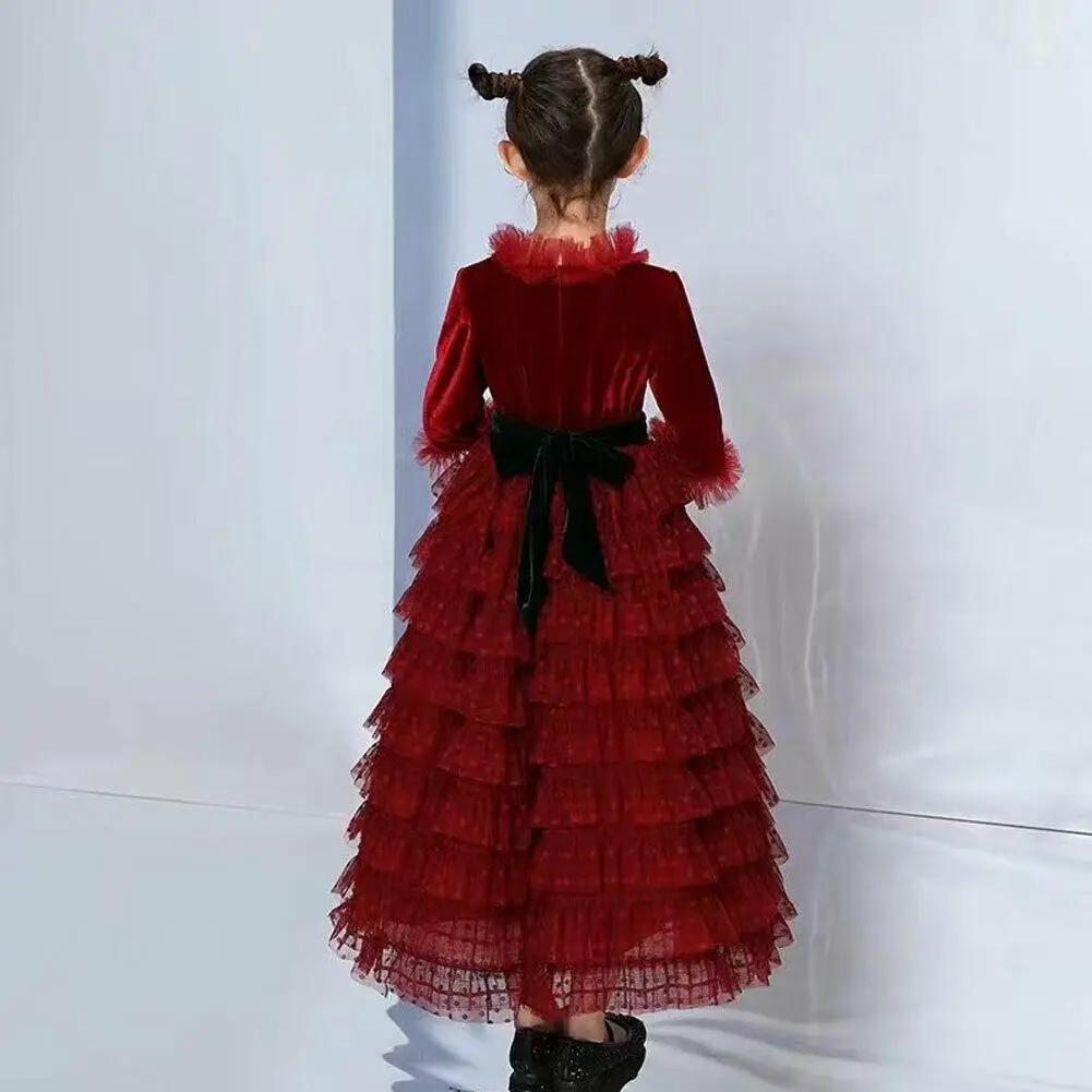 Модное семейное платье для мамы и дочки; одинаковые вечерние платья-пачки макси для женщин и девочек