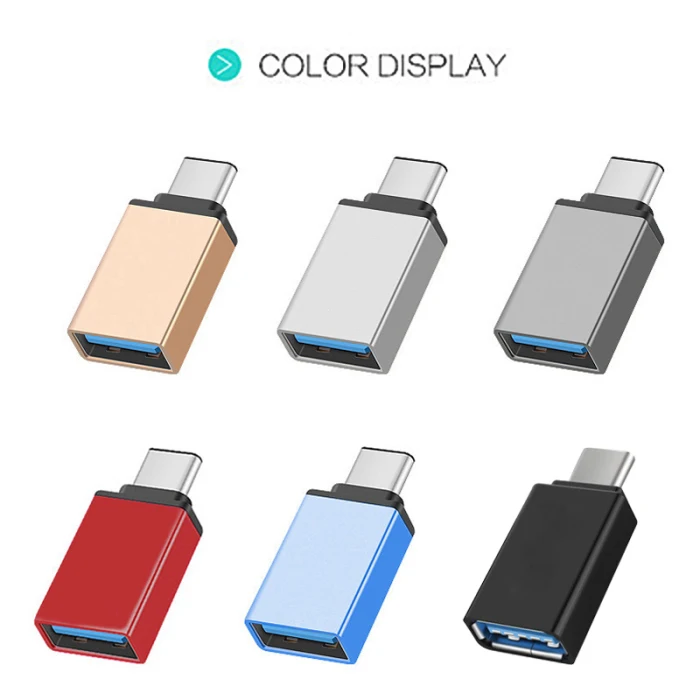 Тип C к USB 3,1 адаптер конвертер 5 Гбит/с портативный для Клавиатура для сотового телефона геймпад OUJ99