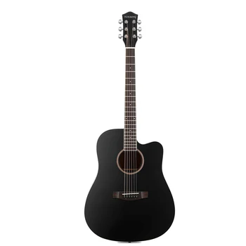 

41 inch Beginner Guitar Entry 6 String Ballad Wood Guitar Ukulele Acoustic Guitar With Wooden