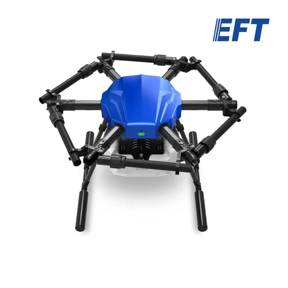 EFT E610-S 16L сельскохозяйственный опрыскивающий Дрон Водонепроницаемая платформа полета 1404 мм гексакоптер рамка