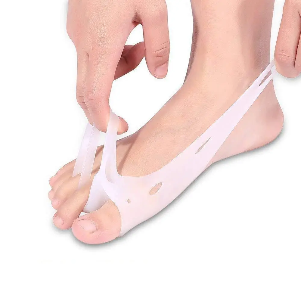 Bone Thumb Orthotics 1 Pair Silicone Gel Hallux Valgus Corrector Big Toes Separators Foot Care Pedicure Device Bunion Adjuster