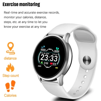 

Health Watch Men Women IP67 Waterproof Smart Bracelet Heart Rate Monitor Pedometer Activity Fitness Tracker Wristband fit bit