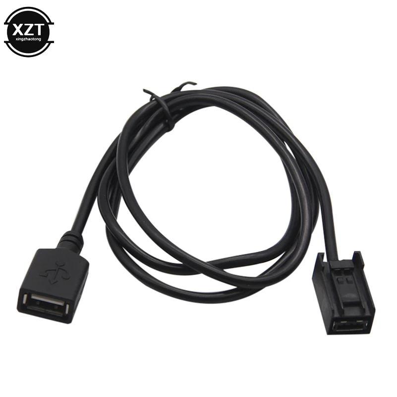 1 м Автомобильный USB AUX кабель адаптер аудио медиа музыкальный интерфейс для Honda