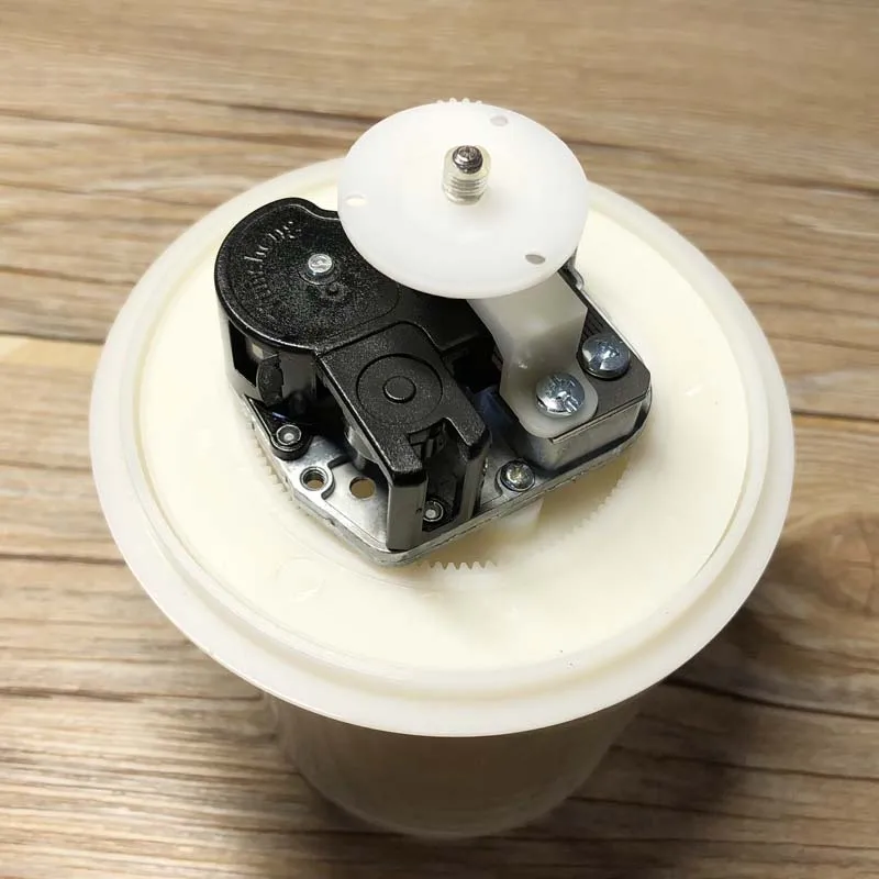 DIY Music Box Mechanism with Rotating Plate and Base in Contrary Direction Christmas Gifts Unusual,music box