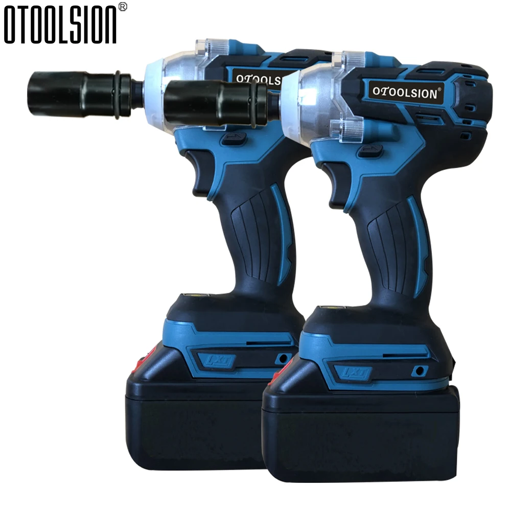 21V Brushless Motor Electric Wrench Wireless Impact Wrench Electric Tools Impact Cordless Wrench Impact Screwdriver Drill Car (9)