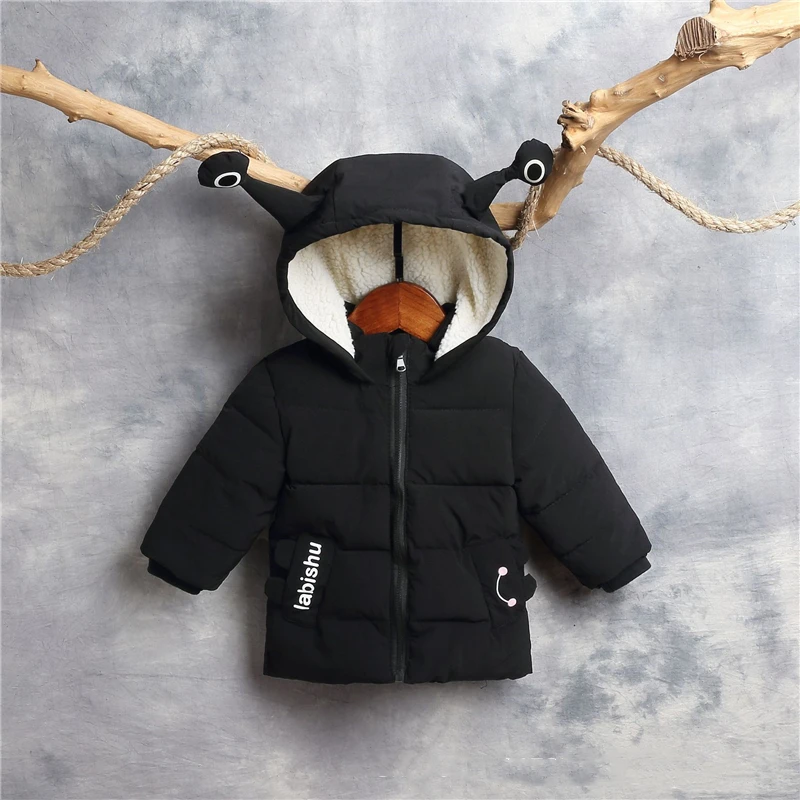 Детская зимняя куртка, осенне-зимняя куртка для мальчиков, кашемировая Детская куртка с капюшоном, хлопковая куртка для маленьких девочек