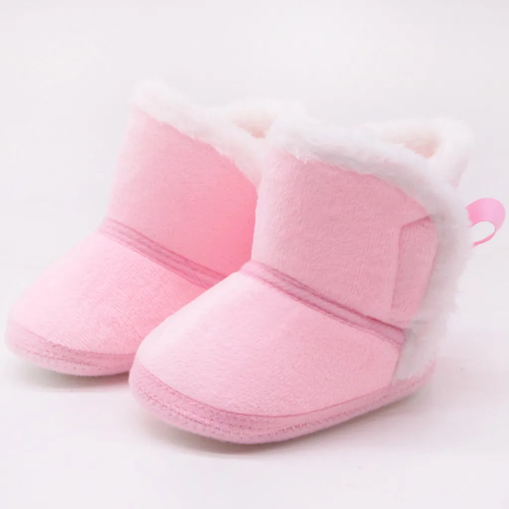 Детские ботинки; детские зимние ботинки для новорожденных; зимние ботинки для маленьких мальчиков и девочек; нескользящие теплые зимние ботинки Cooton Sllipper