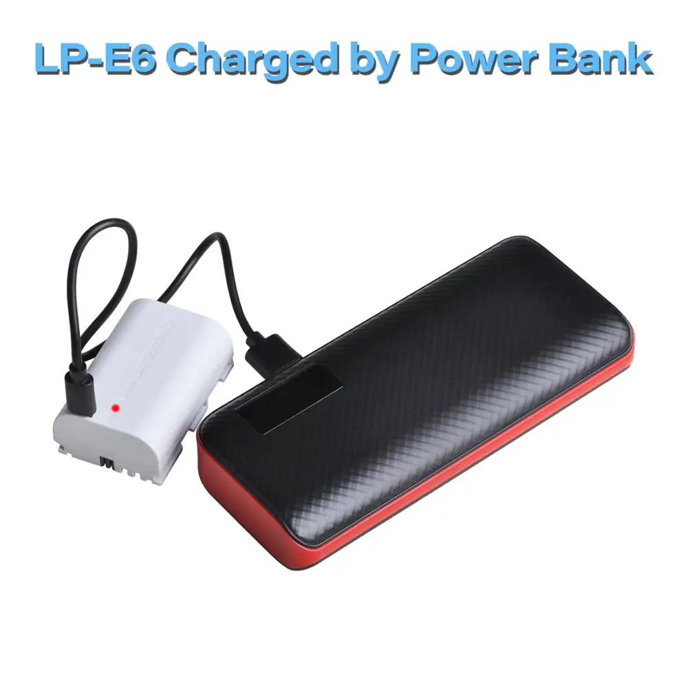 1 шт. 2800 мАч usb зарядное LP-E6 LP E6 LPE6 LP E6N аккумулятор для камер Canon 5D Mark II III 7D 60D EOS 6D 70D 80D EOS 5DS R