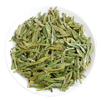 

China Famous Good Quality Dragon Well 2020 New Spring Long-jing Green Tea for Weight Lose Health Care Tender Aroma