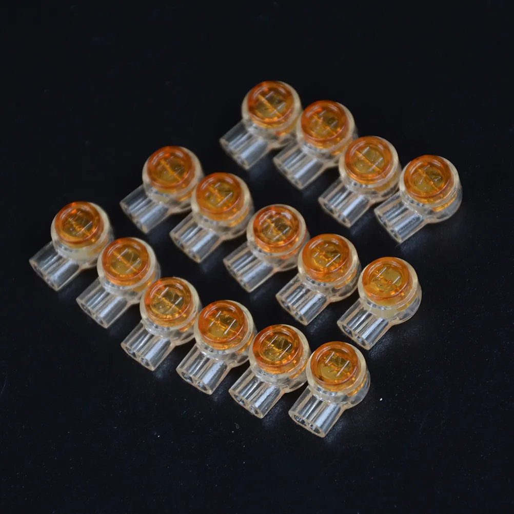 

ZLinKJ 50pcs Rj45 Connector Crimp Connection Terminals K1 Connector Waterproof Wiring Ethernet Cable Telephone Cord Terminals